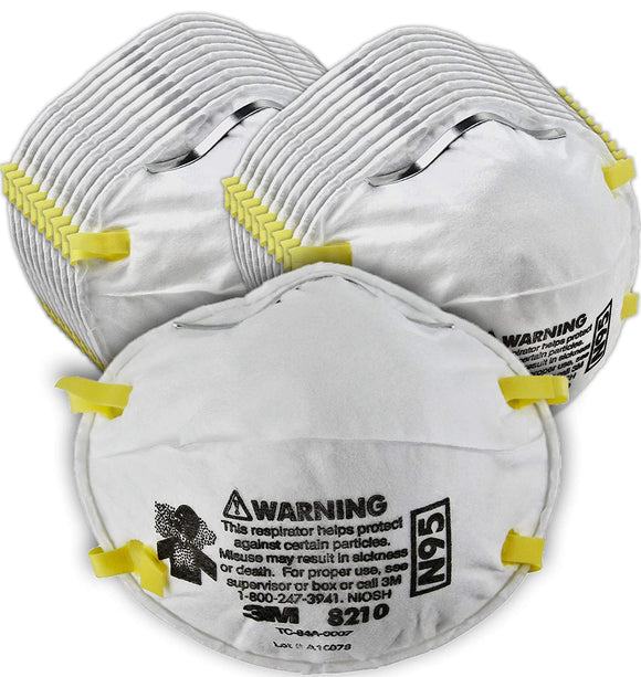 3M  N95 Particulate Respirator 8210  (20/Pack)