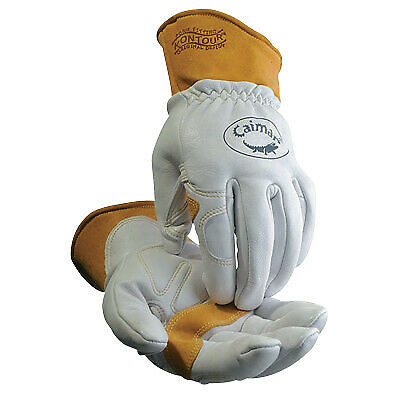 Premium Goat Grain Unlined Palm Wool Insulated Back TIG/MIG/Multi-Task Welding Gloves
