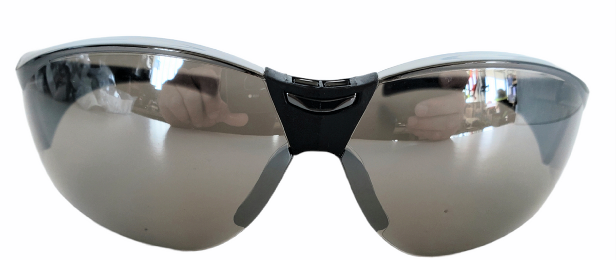10 PACK VIPOR SILVER MIRROR LENS SAFETY GLASSES (99-T8500-SM