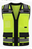Class 2 Two Tone High Visibility Reflective Safety Vest  - AVAILABLE IN VARIOUS COLORS (MODEL SV815)