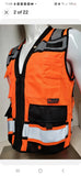 FX Class 2 Two Tone High Visibility Reflective Safety Vest&nbsp; - AVAILABLE IN VARIOUS COLORS (MODEL FXSV810)