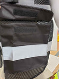 FX Cool air Mesh Black Safety Vest with 5 Pockets