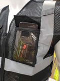 FX Cool air Mesh Black Safety Vest with 5 Pockets