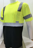 FX Two Tone Yellow/Black Safety Short Sleeve Shirt