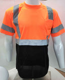 FX Two Tone Orange/Black Safety Short Sleeve Shirt