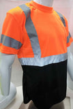 FX Two Tone Orange/Black Safety Short Sleeve Shirt