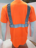 FX Two Orange Safety Short Sleeve Shirt