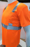 FX Two Orange Safety Short Sleeve Shirt