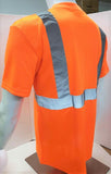 FX Two Orange Safety Short Sleeve Shirt