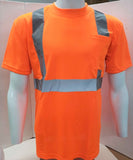 FX Two Orange Safety Short Sleeve Shirt