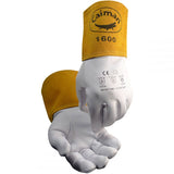 Goat Grain Unlined 4in Cuff TIG Welding Gloves