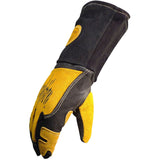 Premium Top Grain Leather FR Fleece Lined MIG/Stick Welding Gloves